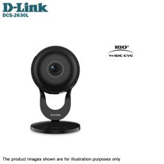 D Link Wi-Fi Camera Full HD Ultra Wide View 180-Degree (Black)