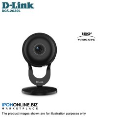 D Link Wi-Fi Camera Full HD Ultra Wide View 180-Degree (Black)