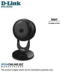 D Link Wi-Fi Camera Full HD Ultra Wide View 180-Degree (Black)