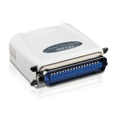 Ipohonline TP-Link TL-PS110P Single Parallel Port Fast Ethernet Print Server - Internet Printing Protocol IPP SMB, eRomman Marketplace