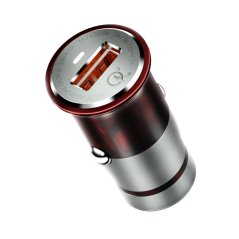 LDNIO C304Q Qualcomm 3.0 Quick Car Charger With Micro USB Cable + USB (Black)