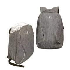 Ipohonline Premium Laptop Anti-thief Backpack With External Charging USB Port (Grey)