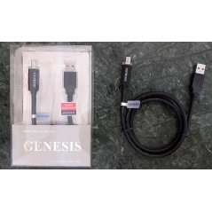 Genesis Data Transfer Charge Cable (Black)