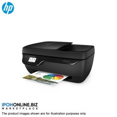 HP Color Printers DeskJet Ink 3835 All-in-One Wi-Fi Fax A4 (Black)