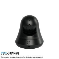 Kodak Video Monitor cfh-v15 HD Wi-Fi Security Camera 350° pan (Black)