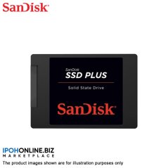 SanDisk SSD PLUS 120GB 530MB/s 2.5-Inch 6 Gbit/s Internal Solid Drive