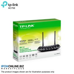 TP-LINK AC750 Wireless Dual Band Gigabit Router Archer C2 - Unifi Maxis TIME ready, eRomman Marketplace