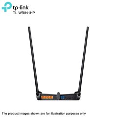 TP-LINK 300Mbps High Power Wireless N Router‎ TL-WR841HP version 3 Unifi Maxis TIME Ready (Black), eRomman Marketplace