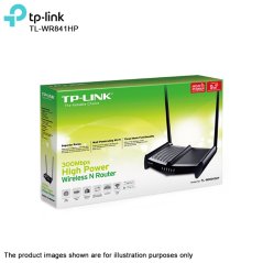 TP-LINK 300Mbps High Power Wireless N Router‎ TL-WR841HP version 3 Unifi Maxis TIME Ready (Black), eRomman Marketplace
