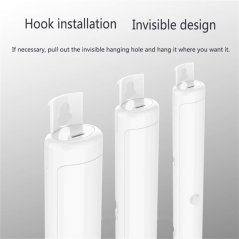 Night LED Bedroom Lamp Motion Sensor Light With Hooks (2 Colors)