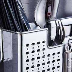 GTE Strong Bearing Stainless Steel Wall Hanging Kitchen (Silver)