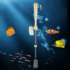 Gdeal Battery Water Pump Aquarium Fish Tank Cleaner Kit (Black)