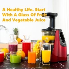 Gdeal Kitchen 150W Fresh Fruit & Vegetable Household Juicer Machine