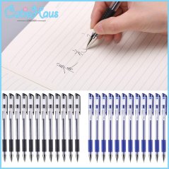 Gdeal Smooth Transparent Bullet Pen Signature Gel Pens Set (2 Colors)