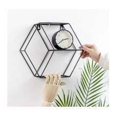 Gdeal Nordic Metal Style Wall Hanging Rack (3 Colors)