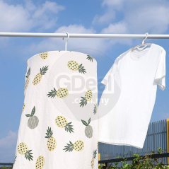 Sun Quilt Spiral Laundry Hanger Space Round Drying Rack (White)