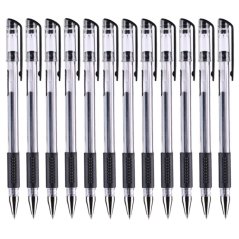 Gdeal Smooth Transparent Bullet Pen Signature Gel Pens Set (2 Colors)