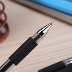 Gdeal Smooth Transparent Bullet Pen Signature Gel Pens Set (2 Colors)