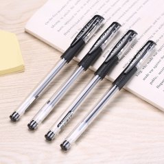Gdeal Smooth Transparent Bullet Pen Signature Gel Pens Set (2 Colors)