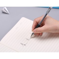 Gdeal Smooth Transparent Bullet Pen Signature Gel Pens Set (2 Colors)