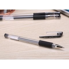 Gdeal Smooth Transparent Bullet Pen Signature Gel Pens Set (2 Colors)