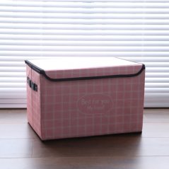 Wardrobe Printed Cloth Toy Organizer Box (3 Colors)