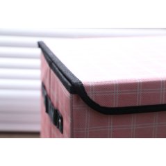 Wardrobe Printed Cloth Toy Organizer Box (3 Colors)