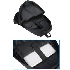 Gdeal Men Fashion USB Charging Travel Laptop Backpack (2 Colors)