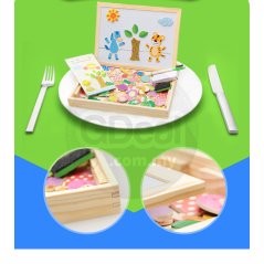 Gdeal Puzzle Drawing Board Blackboard And Whiteboard Puzzles Games
