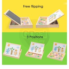 Gdeal Puzzle Drawing Board Blackboard And Whiteboard Puzzles Games