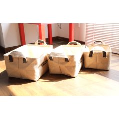 3 Pcs Laundry Basket Cloth Storage Box