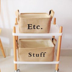 3 Pcs Laundry Basket Cloth Storage Box