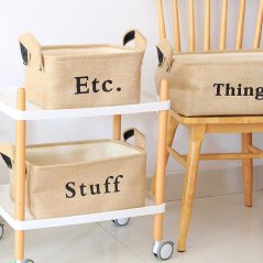 3 Pcs Laundry Basket Cloth Storage Box