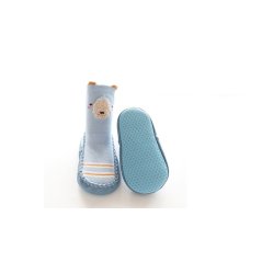 Baby Tube Socks Shoes Anti-slip Bottom Combed Cotton Floor (4 Colors)