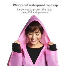 EVA Thick Reusable Waterproof Rain Coat for Outdoor (5 Colors)EVA Thick Reusable Waterproof Rain Coat for Outdoor (5 Colors)