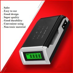 Gdeal 4 Slot AA/AAA Batteries Charger Power Adapter (Black)