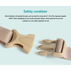 Gdeal Baby Walker Stand Up Learning Walking Belt (Green - Pink)