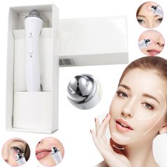Pen Beauty Instrument to Get Rid of The Black Eye Massager (White)