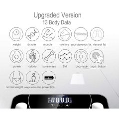 Gdeal Screen Digital Smart Fat Measure Body Weight Scale (2 Colors)