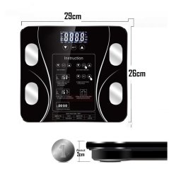 Gdeal Screen Digital Smart Fat Measure Body Weight Scale (2 Colors)