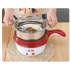 Gdeal Multi-Function Steamer Pan Instant Hot Cooking Frying Pan 1.5L
