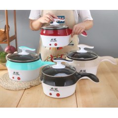 Gdeal Multi-Function Steamer Pan Instant Hot Cooking Frying Pan 1.5L