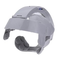 Scalp Head Massage Helmet Machine Brain Relaxation (Gray)