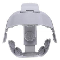 Scalp Head Massage Helmet Machine Brain Relaxation (Gray)