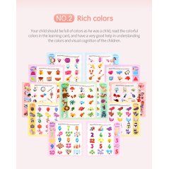 Gdeal Children English Intelligent Vocal Learning Pen Puzzle Learning Card