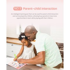 Gdeal Children English Intelligent Vocal Learning Pen Puzzle Learning Card