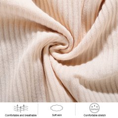 Gdeal Large Size Girl Ribbon Design Underwear Female Women's Cotton Underwear (4 Colors)