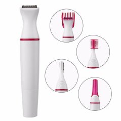 Gdeal 5-In-1 Electric Trimmer for Women Eyebrow Bikini Trimmer Hair Removal  For Women