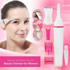 Gdeal 5-In-1 Electric Trimmer for Women Eyebrow Bikini Trimmer Hair Removal  For Women