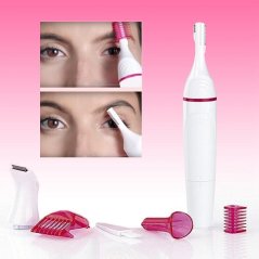 Gdeal 5-In-1 Electric Trimmer for Women Eyebrow Bikini Trimmer Hair Removal  For Women